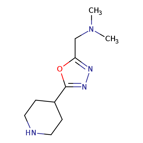 CN(Cc1nnc(o1)C1CCNCC1)C
