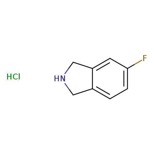 Fc1ccc2c(c1)CNC2.Cl