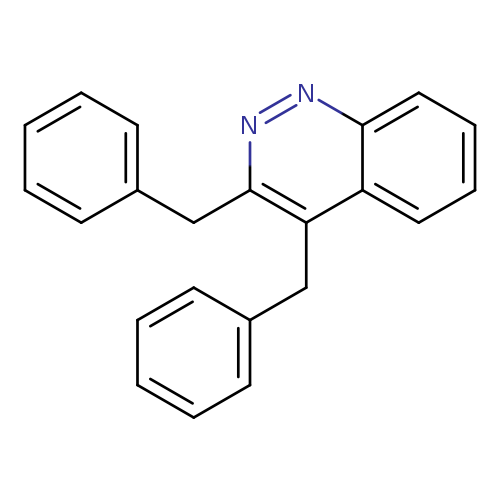 c1ccc(cc1)Cc1nnc2c(c1Cc1ccccc1)cccc2