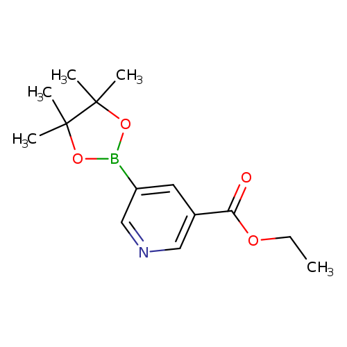 CCOC(=O)c1cncc(c1)B1OC(C(O1)(C)C)(C)C