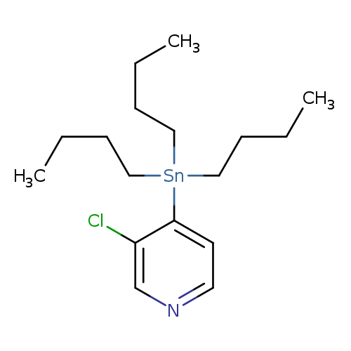 CCCC[Sn](c1ccncc1Cl)(CCCC)CCCC