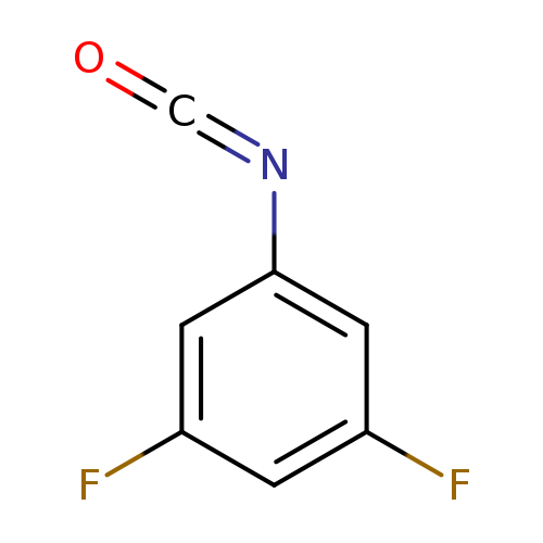 O=C=Nc1cc(F)cc(c1)F