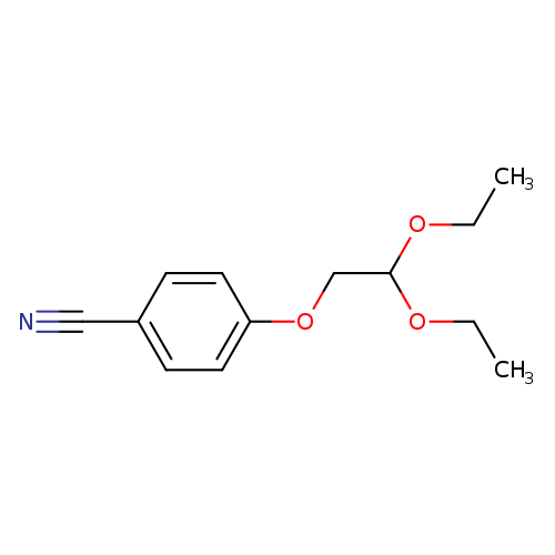 CCOC(COc1ccc(cc1)C#N)OCC