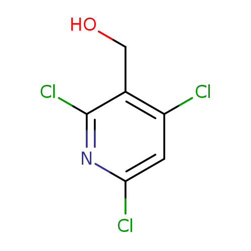 OCc1c(Cl)cc(nc1Cl)Cl