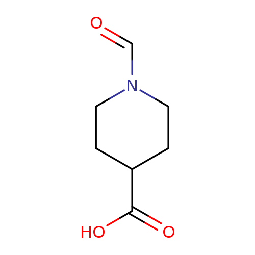 O=CN1CCC(CC1)C(=O)O