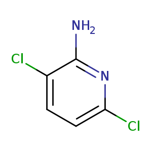 Clc1ccc(c(n1)N)Cl