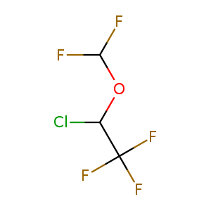 FC(OC(C(F)(F)F)Cl)F