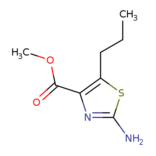 CCCc1sc(nc1C(=O)OC)N