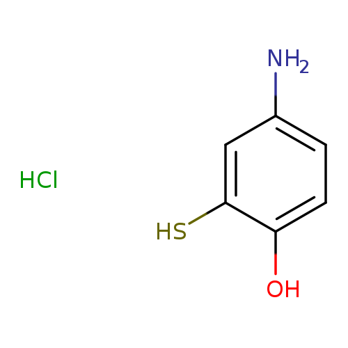Nc1ccc(c(c1)S)O.Cl