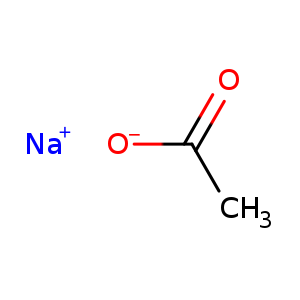 [O-]C(=O)C.[Na+]