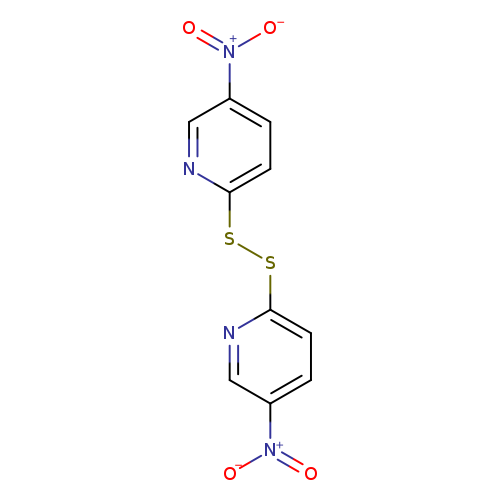 [O-][N+](=O)c1ccc(nc1)SSc1ccc(cn1)[N+](=O)[O-]