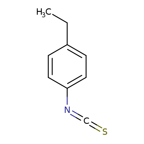 CCc1ccc(cc1)N=C=S
