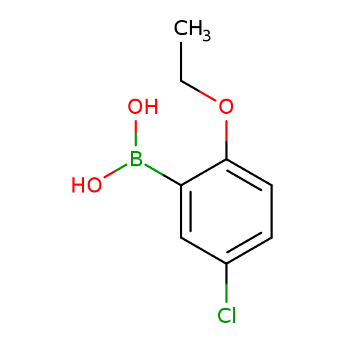 CCOc1ccc(cc1B(O)O)Cl