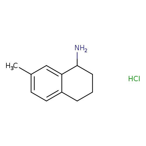 Cc1ccc2c(c1)C(N)CCC2.Cl