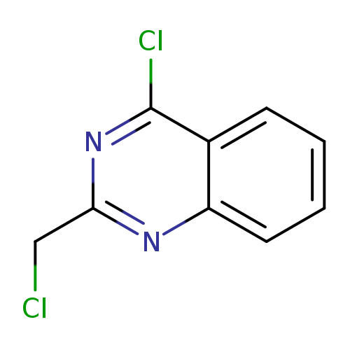 ClCc1nc2ccccc2c(n1)Cl