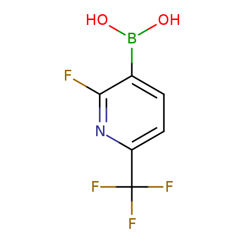 OB(c1ccc(nc1F)C(F)(F)F)O