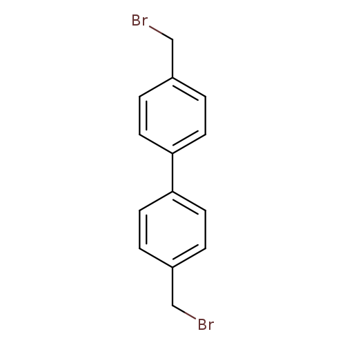 BrCc1ccc(cc1)c1ccc(cc1)CBr