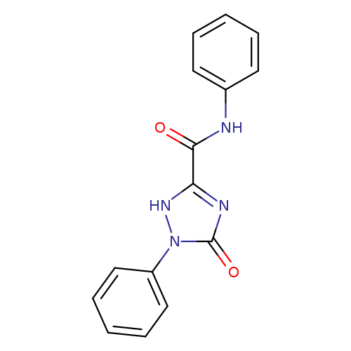 O=C(c1nc(=O)n([nH]1)c1ccccc1)Nc1ccccc1