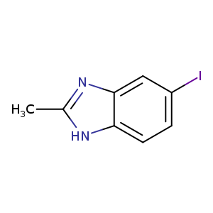 Ic1ccc2c(c1)nc([nH]2)C
