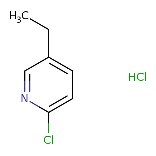 CCc1ccc(nc1)Cl.Cl