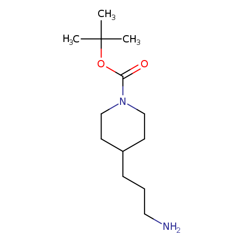 NCCCC1CCN(CC1)C(=O)OC(C)(C)C