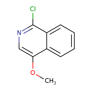 COc1cnc(c2c1cccc2)Cl