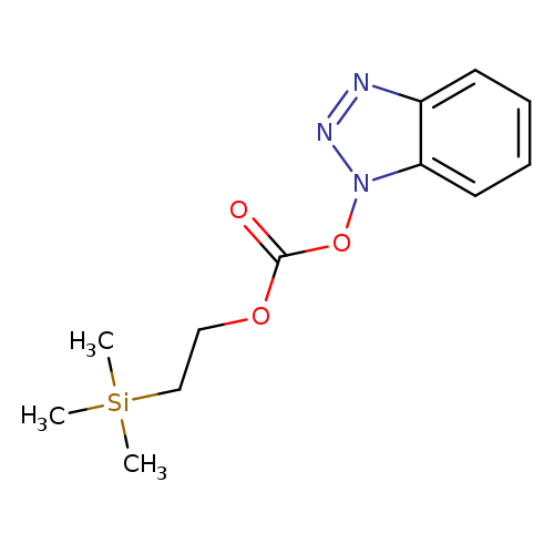 O=C(On1nnc2c1cccc2)OCC[Si](C)(C)C