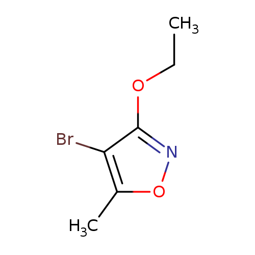 CCOc1noc(c1Br)C