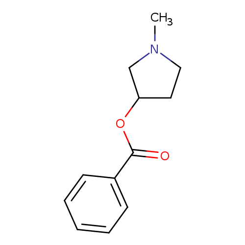 CN1CCC(C1)OC(=O)c1ccccc1