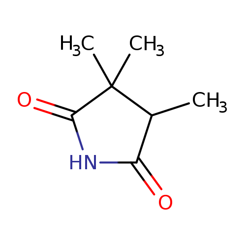 O=C1NC(=O)C(C1C)(C)C