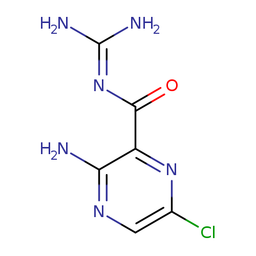 O=C(c1nc(Cl)cnc1N)N=C(N)N