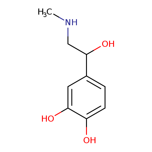 CNCC(c1ccc(c(c1)O)O)O