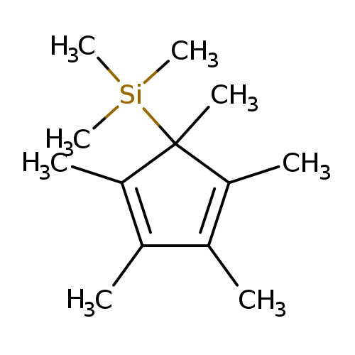 CC1=C(C)C(C(=C1C)C)(C)[Si](C)(C)C