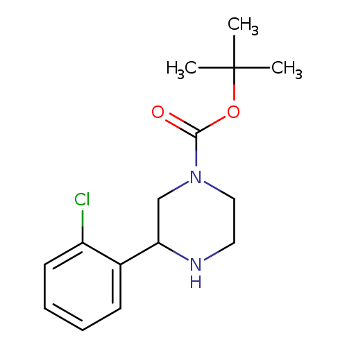 O=C(N1CCNC(C1)c1ccccc1Cl)OC(C)(C)C
