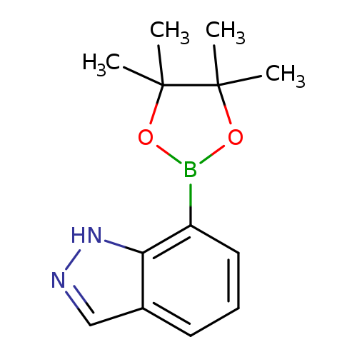 CC1(C)OB(OC1(C)C)c1cccc2c1[nH]nc2