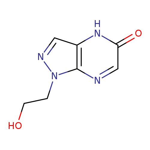 OCCn1ncc2c1ncc(=O)[nH]2