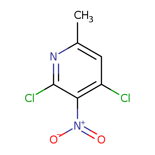 Cc1cc(Cl)c(c(n1)Cl)[N+](=O)[O-]