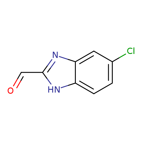 O=Cc1nc2c([nH]1)ccc(c2)Cl