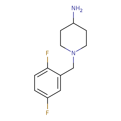 NC1CCN(CC1)Cc1cc(F)ccc1F