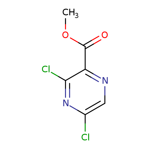 COC(=O)c1ncc(nc1Cl)Cl