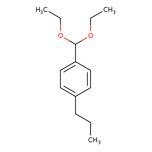 CCOC(c1ccc(cc1)CCC)OCC