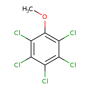 COc1c(Cl)c(Cl)c(c(c1Cl)Cl)Cl