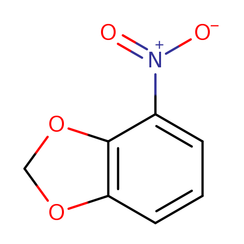 [O-][N+](=O)c1cccc2c1OCO2