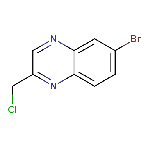 ClCc1cnc2c(n1)ccc(c2)Br