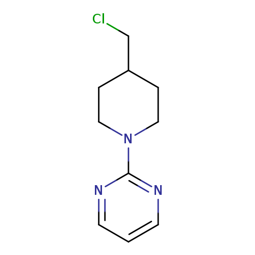 ClCC1CCN(CC1)c1ncccn1