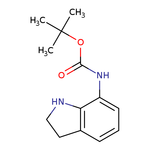 O=C(OC(C)(C)C)Nc1cccc2c1NCC2