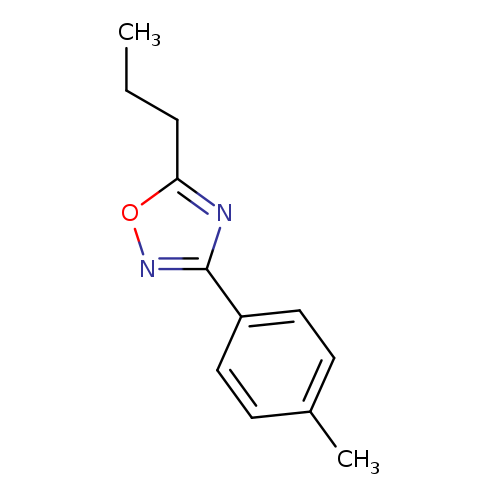 CCCc1onc(n1)c1ccc(cc1)C