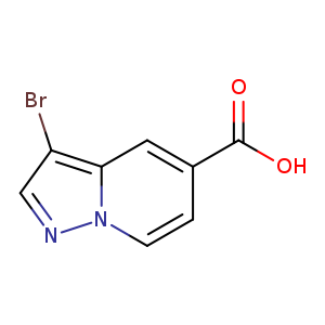OC(=O)c1cc2c(Br)cnn2cc1