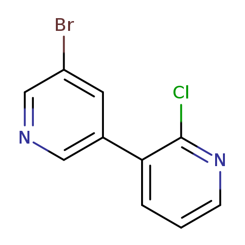Brc1cncc(c1)c1cccnc1Cl
