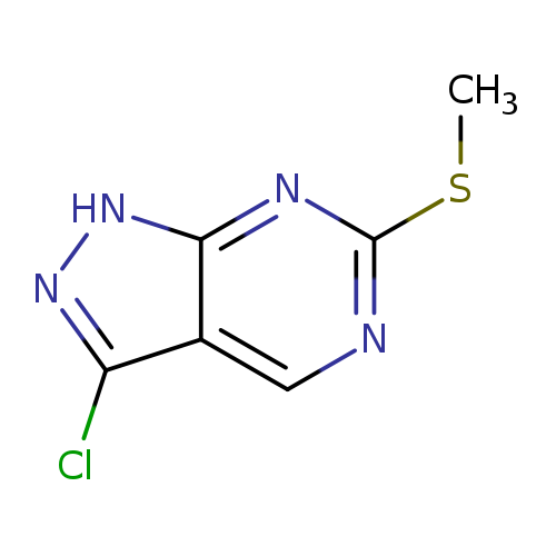 CSc1ncc2c(n1)[nH]nc2Cl
